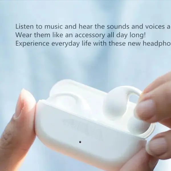 Wireless Ear Clip Bluetooth 5.3 Headphones – IPX5 Sport Earbuds
