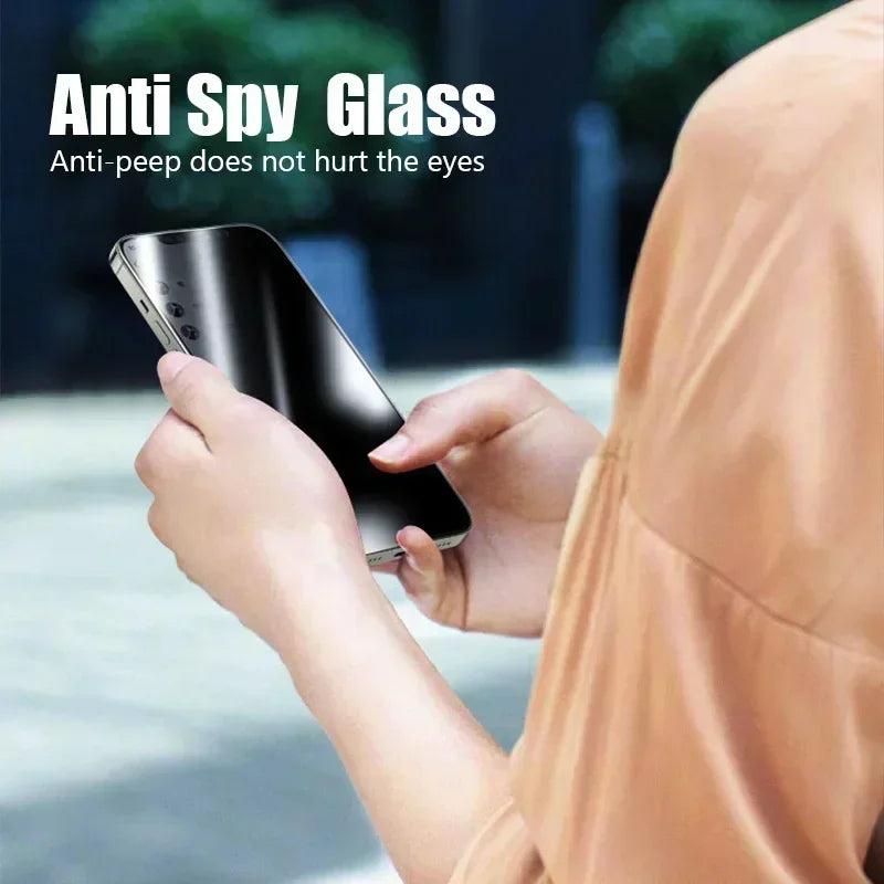 iPhone Privacy Tempered Glass – Anti-Spy for All Models