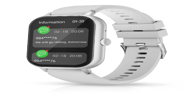Fitness Smart Watch – Heart Rate, Call, Pedometer